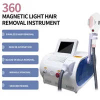 Professionnel OPT IPL Laser RF Elight Épilation de cheveux Machine de beauté Salon de beauté Utiliser les soins de la peau REJUNNUNATION CE