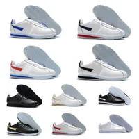 Air Cortez Naylon Rm Sıradan Ayakkabı Beyaz Varsity Kraliyet Kırmızı Moda Klasik Temel Premium Siyah Mavi Hafif Run Chaussures Cortezs Deri Bt QS Açık Mekan Sneakers