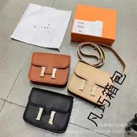 7A Constancee Bags 2021 New Gold Buckle Kangkang Women's One Shoulder Crossbody Mini Small Square Fashion Chain Mobile Phone Case