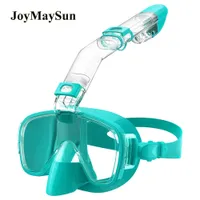 Diving Masks Diving Mask Foldable Anti-Fog Snorkel Mask Set with Full Dry Top System for Free Swim Professional Snorkeling Gear Adults Kids 230307
