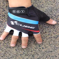 2022 Pro Team Summer Cycling Hlaf Gloves de ciclismo Accesorios B7267s
