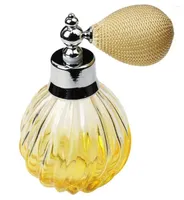 Garrafas de armazenamento Crystal Glass Elegante Vintage Perfume Bottle Spray Ladies Moda ACCS7295289