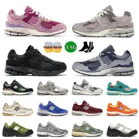 New Ballence 2002r Runnatic Running Shoes OG Sneakers Pack Pack Pink Black Phantom the Basement Gray Sail Invincible B2002R Outdoor Trainers 36-45