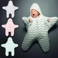 Yeni varış sevimli denizyıldızı bebek uyku tulumu kış bebek uyku çuval sıcak bebek battaniye kundak sleepsacks246s