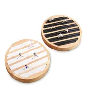 Hooks Rails 1 PC Rings Display Tray Ring Ring Ring Ring Thow Plate Jewelry Organizer Showcase for Shop6823362