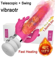 Calzini sexy 3in1 femmina adulta vibratore alzato a particelle tappo anale vibratori che riscaldano il clitoride stimola i giocattoli del negozio di sesso strumento 1019560