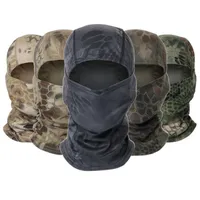 Capitões de ciclismo máscaras cp militares balaclava completa lenço de cachecol de pescoço mais quente cs wargame caça de esportes esportes táticos homens camuflada 278m
