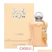 Solid parfum Groothandel De nieuwste geurspray 75 ml Cassili Delina La Rosee Royal Essence Per Parfums for Men Women Long Dh2ao