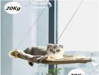 Cat Beds Furniture Cute Pet Hanging Bearing 20Kg Sunny Window Seat Mount Hammock Comfortable Bed Shelf 210713 Drop Delivery Home G8243191
