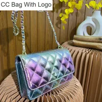 CC Handbags Multi-Color Woc Classic Women Crossbody Bag Designer Matelasse Chain Mini Pochette Luxurys Handbag Leather Versatile Coin Purse Suitcases Birkin Clu