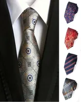 High Quality Neck Ties Mens Ties Jacquard Floral Stripes Business Suit Neckties for Men Will and Sandy Drop Ship9057229