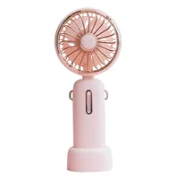 Handheld Fan 4800mAh Mini Portable Personal Cooling Fans Novelty Items USB Rechargeable Wearable Hanging Neck MultiFunctional WH07890820