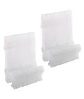 Kök Storage Organization 24x Clear Plastic Enaffel Plate Holders DISH RACK Bildram Po Book Pedestal Holder Stan6607078