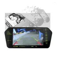 Inch Color TFT LCD MP5 Car Rear View Mirror Monitor Auto Parking TF USB Bluetooth For Reverse Camera