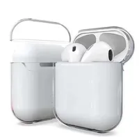 Heet voor AirPods 2 Pro Air Pods 3 Airpod oortelefoons Accessoires Solid Silicone Leuke beschermende hoofdtelefoon Cover Apple draadloze oplaadkast Schokbestendigheid