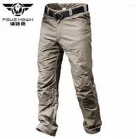 Men039s Pants PAVEHAWK Summer Cargo Men Khaki Black Camouflage Army Tactical Military Work Casual Trousers Jogger Sweatpants St5695406
