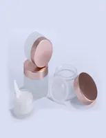 Bouteilles de rangement Jars 2oz 10 grammes 15 ml 50 ml 50g 20g Frosé Luxury Rose Gol Gold Glass Crème Pot Emballage Cosmetic pour avec LID9491826