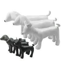 Hundespielzeug kaut Leder Schaufensterpuppen Standposition Modelle Haustier Animal Shop Display Mannequin 3 Größe 230307