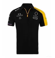 F1 Erkek Tişörtleri Araba Fan Versiyonu Takım Takım Tişört T-Shirt Kısa kollu hızlı kuruyan polo gömlek yaka kulübü tulum