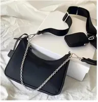 Fashionre-Edition Sale 3ピース高品質の男女性LuxurysデザイナーバッグハンドバッグHobo Purces Lady Handbag Crossbody Shourdle Channel Totesファッションウォレットバッグ