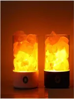 Novelty Items Usef Usb Charging Nightlight Help Sleep Himalaya Salt Lamps Plastic Seven Colors Lights Increase Negative Ion Lamp 37364085