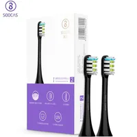 Soocas X3 X1 X5 Cabeças de escova de dentes de substituição para Xiaomi Mijia Soocare x1 x3 Sonic Electric Tooth Head B na cabeça original Jets1892