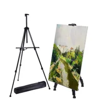 Paintings Portable Adjustable Metal Sketch Easel Stand Foldable Travel Aluminum Alloy Drawing For Artist Art SuppliesPaintings6120753