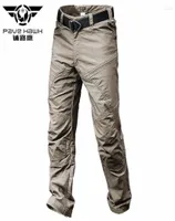 Men039s Pants PAVEHAWK Summer Cargo Men Khaki Black Camouflage Army Tactical Military Work Casual Trousers Jogger Sweatpants St8074695