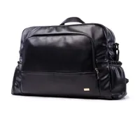 Diaper Bags Soboba Waterproof Black Diaper Bag Smooth Leather Larege Capacity Nu 2208236368194