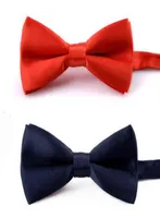 Classic Kid Bowtie Boys Grils Baby Toddler Tie Bow Fashion Color Solid Butterfly Party Pet Formal Ajustável CoCCHTIE Y22037490562