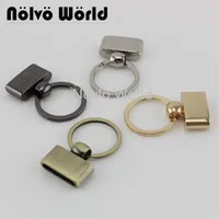 10pcs 5 colors 45X27mm T-shape Key Fob With 24mm Split Key Rings Key Fob Hardware keychain accessories key fob 2106242260