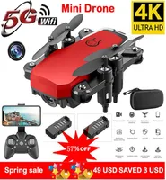 RC Drone UAV Quadcopter FPV with 4K HD Camera Aerial P ography Remote Control Quadrocopter Long Flying Time Aircraft JIMITU 2205312785088