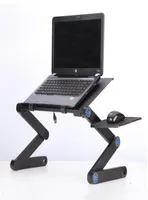 Adjustable Lifting Laptop Desk Portable Computer Tray PC Desk Stand Laptop Stand with Fan Suitable for Any Environment8720623