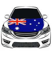 Австралийский национальный флажтный автомобильный капюшон 33x5ft 100polyestengine Эластичные ткани можно вымыть.