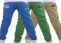 515T Spring Autumn Summer Boys Trousers Cotton Casual Kids School Teens Pants Color Blue Orange Khaki Green Wine Red 2202226164230