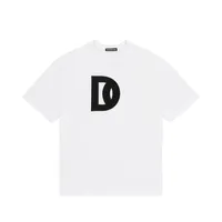 DSQ PHANTOM TURTLE Mens Designer T shirt Italian Milan Fashion Logo Print T-shirt Summer Black White T-shirt Hip Hop Streetwear 100% Cotton Tops Plus size 05795