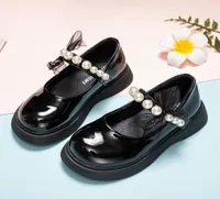 Meninas atléticas ao ar livre lindas princesas rasas Mary Janes Solid School Sapatos 2022 Primavera Cute