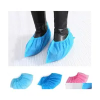 Other Housekeeping Organization 100Pcs/Lot Shoe Ers Disposable Boot Household Nonwoven Fabric Nonslip Odorproof Galosh Prevent Wet Dh8Yk