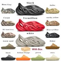 Designer tofflor Mense Womans Shoes Enflame Sand Bone Earth Sandals Outdoor Beach Slipper Summer Slide Harts Pure Sandal Foam Runners