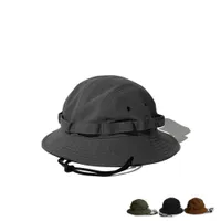 Geniş Kötü Şapkalar 2021 Jungle Sombreros de Mujer Chapeau Fourrure Femme Russe Caps Havza Kova Kapağı Açık Kamp Balıkçı Erkek Şapkası 5658cm R230308