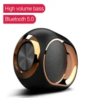 X6 Bluetooth -Lautsprecher für TWS tragbare drahtlose Lautsprecher für Telefonpc wasserdichte Stereo -Musikunterstützung TF AUX USB FM2404509