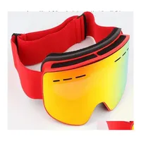 Kayak gözlükleri wholemen kadınlar en kaliteli gözlük çift katmanları antifog büyük maske kayak gözlükleri kar snowboard gözlükleri2349 damla dhqpz