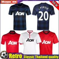Rooney Van 2012 2013 2014 Retro voetbaltruien Persie Evra Manchester 12 13 14 Kagawa Nani Chicharito Vidic Vintage Classic United Camisetas de Futbol