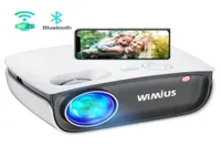Projectors WiMiUS S25 HD Mini Projector Portable Phone Projector Wireless Mirroring Zoom 720P 1080P 300quot Bluetooth Wifi Proje4698281
