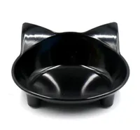 Cat Bowls matare grunt matskål bred skål non glid katter matar för lättnad whisker trötthet fqing2896858