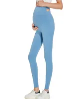 Maternity Bottoms Roupas Leggings Elastic Sports Yoga Pants Mulheres grávidas Long French Terry Secret Fit Belly Underwear8786127