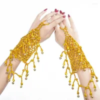 Scene Wear Women Jewelry Belly Dance Costume Accessories Tassel Necklace Jewelry Set Armband 2 Pieces
