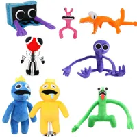 Gefüllte Plüschtiere 30 cm Ro-Blox Regenbogen Freunde Plüsch Spielzeug Cartoon Game Charakter Puppe Kawaii Blue Monster Softgefüllte Tierspielzeug für Kinder Fansj230308