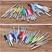 27Colors Crystal Ballpoint Pen Fashion Creative Stylus White Touch Pen for Write Stationery Office School Black Recharge