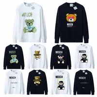 Erkek Tasarımcıları Hoodies Sweatshirt Hoodie Sweatshirt Bear 2023SS Sweater Spor Çift Moda Külot Gömlek Yuvarlak Boyun Rahat 510p#